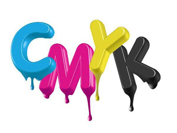 印刷中四色黑和單色黑有什么區(qū)別? CMYK圖片